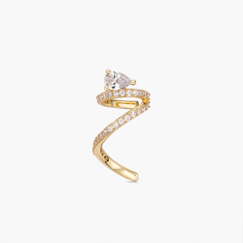 Ear Cuff (Right Ear) / Gold / NEVER WORN